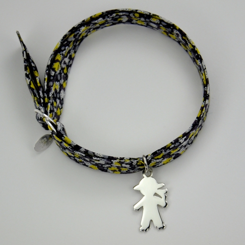 Breton sur bracelet Liberty 