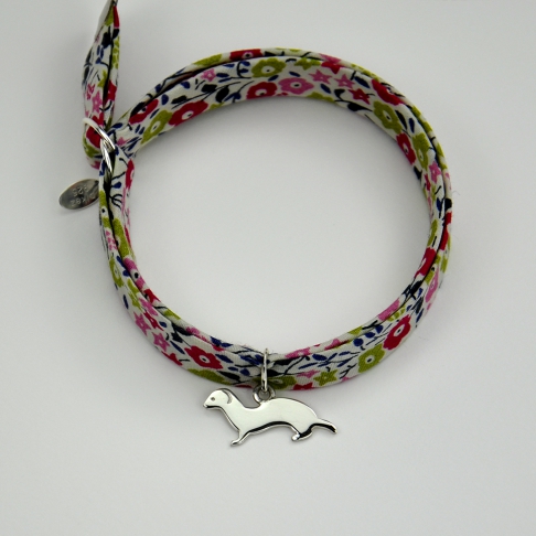 Belette sur bracelet Liberty 