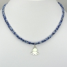 Pendentif Petite pieuvre sur collier Liberty 