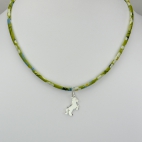 Pendentif Petit cheval sur collier Liberty 
