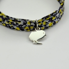Poussin sur bracelet Liberty 