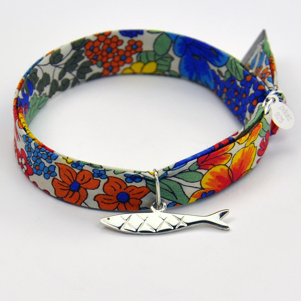 Sardine sur bracelet Liberty 