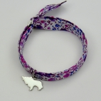 Charms Taureau sur bracelet Liberty 