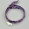 Charms Taureau sur bracelet Liberty 