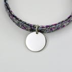 Médaillon sur bracelet Liberty 