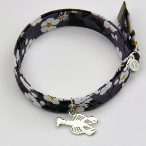 Homard sur bracelet Liberty 