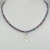 Pendentif Ancre sur collier Liberty 