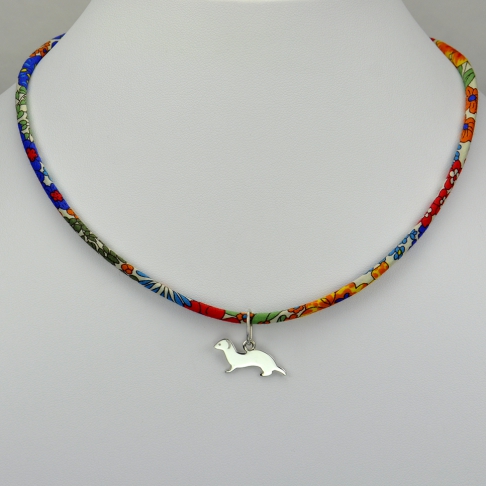 Belette sur collier Liberty 