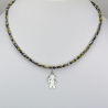 Pendentif Petit breton sur collier Liberty 
