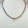 Pendentif Bigoudène sur collier Liberty 
