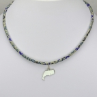 Pendentif Cachalot sur collier Liberty 