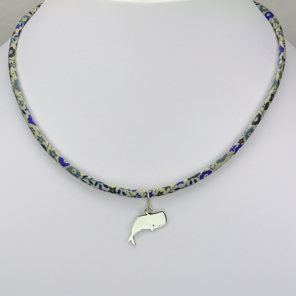 Cachalot sur collier Liberty 