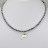 Pendentif Cachalot sur collier Liberty 
