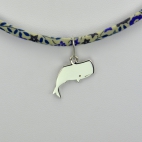 Cachalot sur collier Liberty 