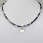 Pendentif Chat sur collier Liberty 