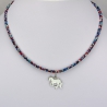 Pendentif Cheval sur collier Liberty 
