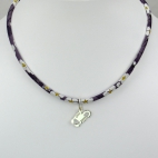 Pendentif Scorpion sur collier Liberty 