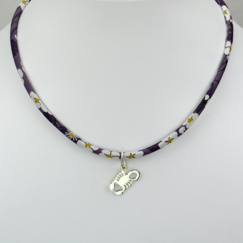 Scorpion sur collier Liberty 