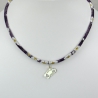 Pendentif Scorpion sur collier Liberty 