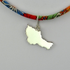 Belle-île-en-mer sur collier Liberty 