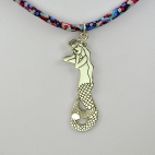 Sirène sur collier Liberty 