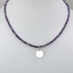 Médaillon sur collier Liberty 