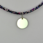 Médaillon sur collier Liberty 