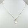 Charms Girafe sur chaîne argent 