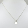 Charms Nuage souriant sur chaîne argent 
