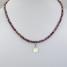 Pendentif Pomme sur collier Liberty 