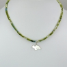 Pendentif Tortue sur collier Liberty 