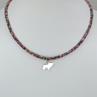 Pendentif Taureau sur collier Liberty 