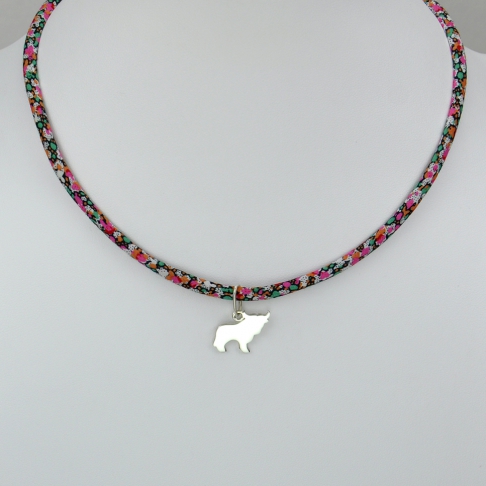 Taureau sur collier Liberty 