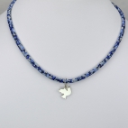Pendentif Colombe sur collier Liberty 