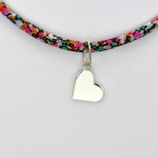 Coeur sur collier Liberty 