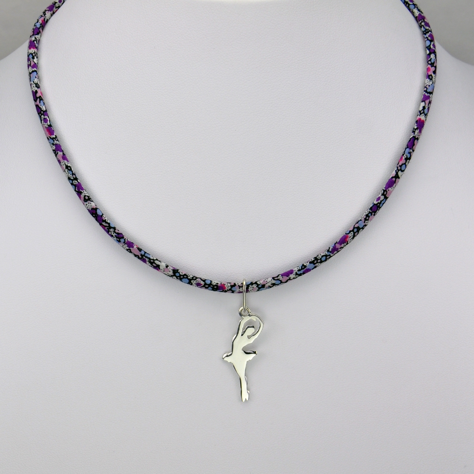Danseuse sur collier Liberty 