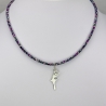 Pendentif Danseuse sur collier Liberty 