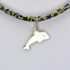 Dauphin sur collier Liberty 