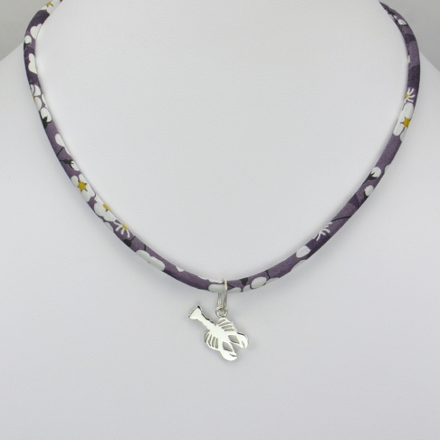 Homard sur collier Liberty 