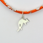 Kangourou sur collier Liberty 