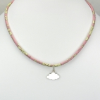 Pendentif Nuage sur collier Liberty 