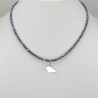 Oiseau sur collier Liberty 