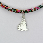 Papillon sur collier Liberty 