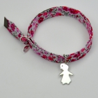 Charms Fille sur bracelet Liberty 