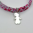Fille sur bracelet Liberty 