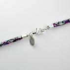 Oiseau sur collier Liberty 