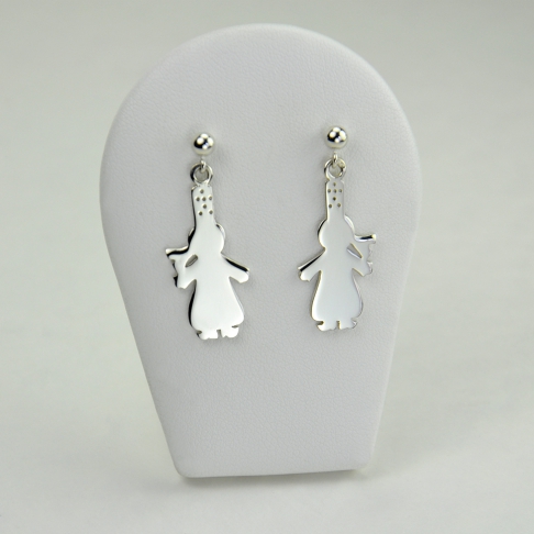 Bigoudènes en boucles d'oreilles 