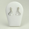 Papillons en boucles d'oreilles 