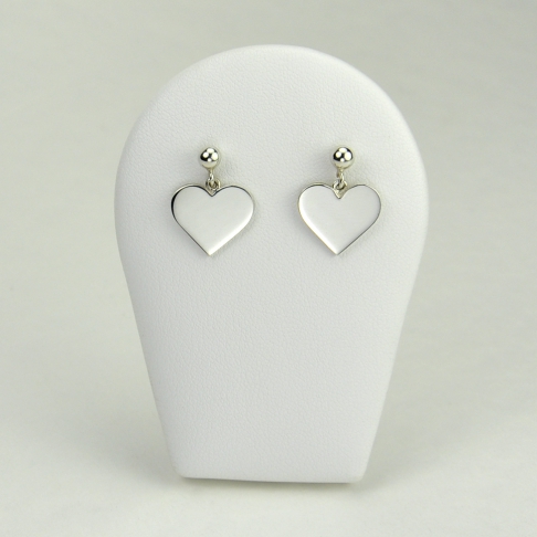 Coeurs en boucles d'oreilles 