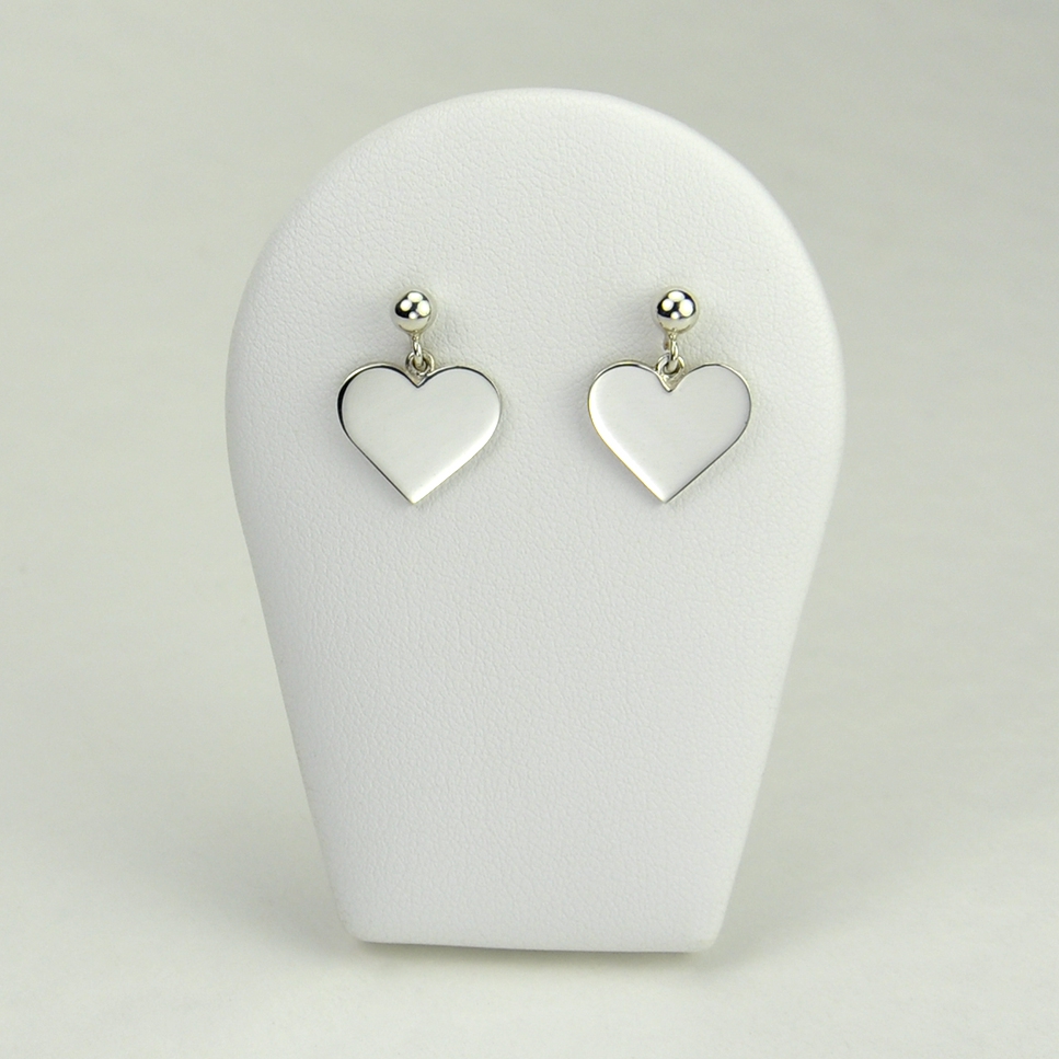 Coeurs en boucles d'oreilles 